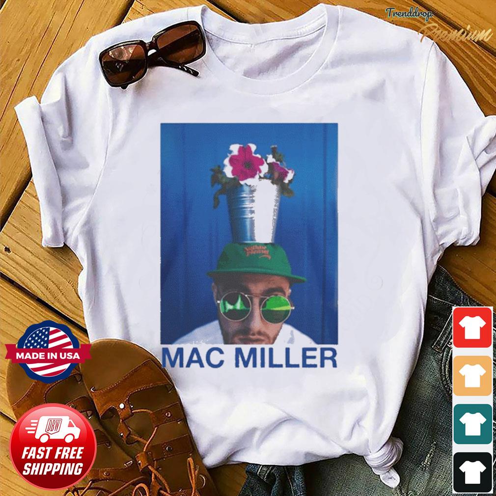 mac miller shirt blue