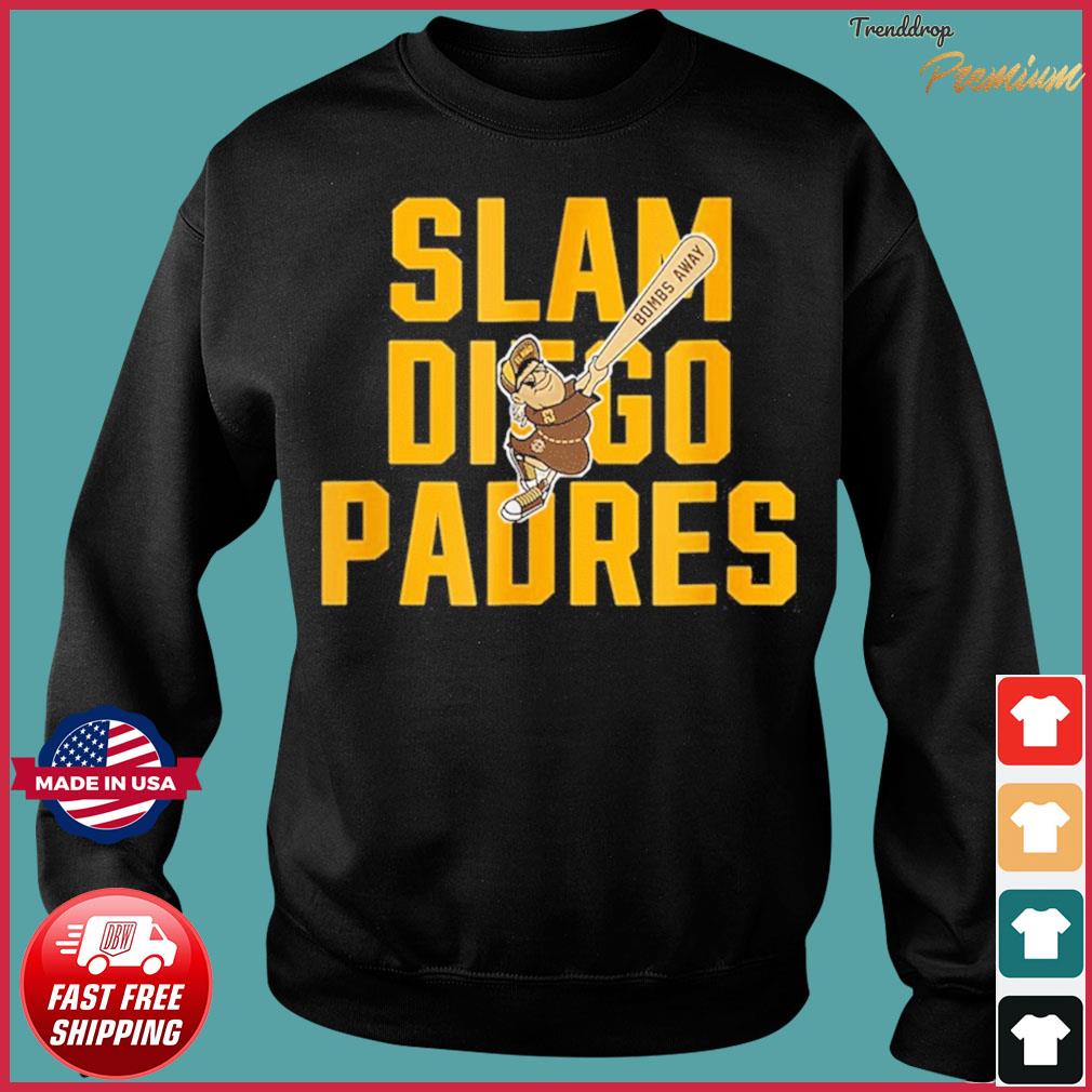 slam diego padres t shirt