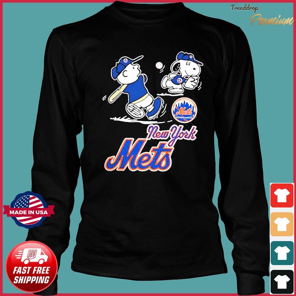 snoopy mets shirt