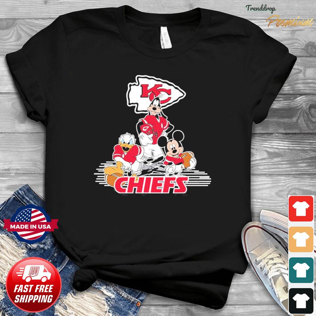 Mickey Mouse And Friends Kansas City Chiefs Unisex T-Shirt - Teeruto